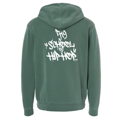 Vintage Dyed Graffiti Hoodie - Youth