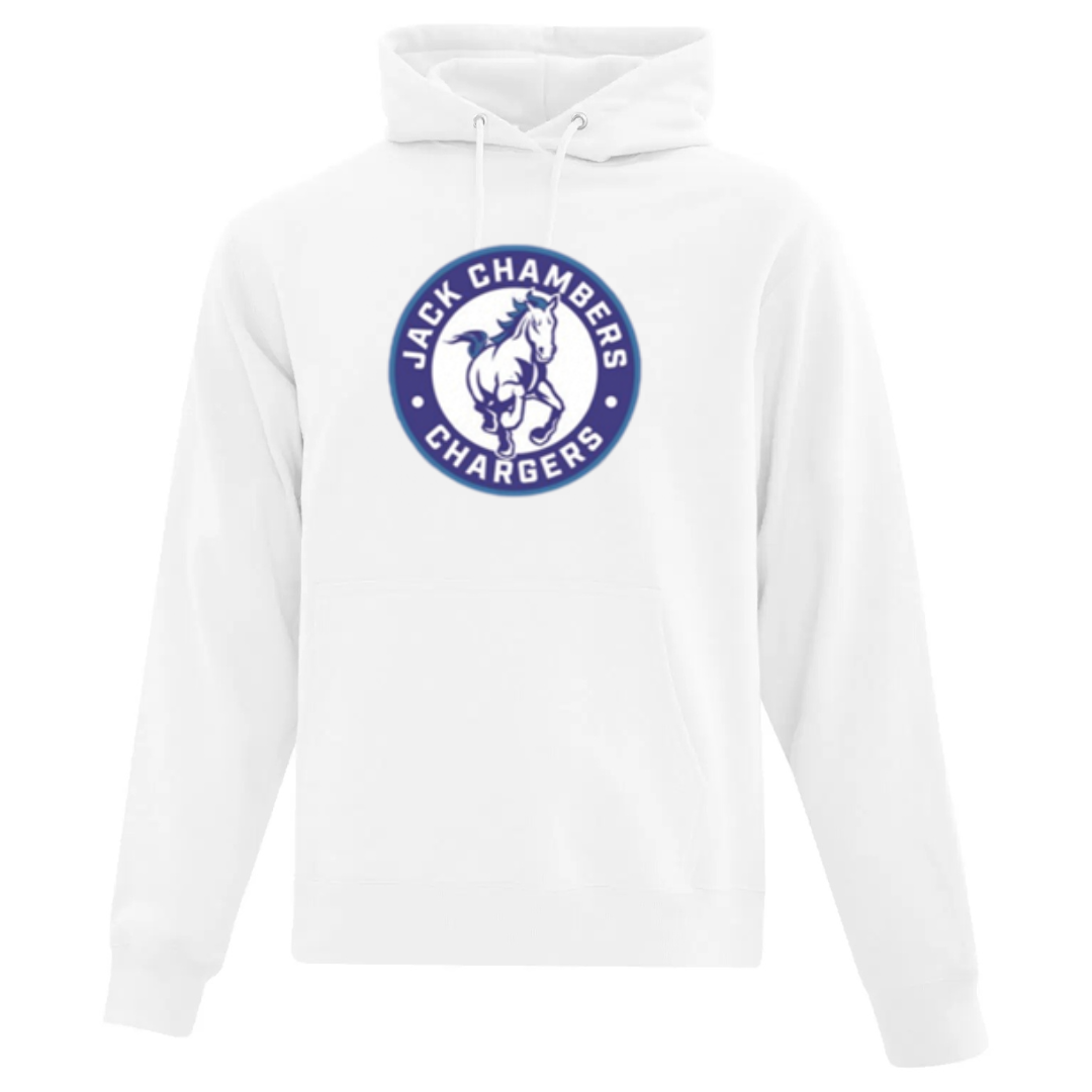 Cotton Fleece Hoodie - Circle Logo