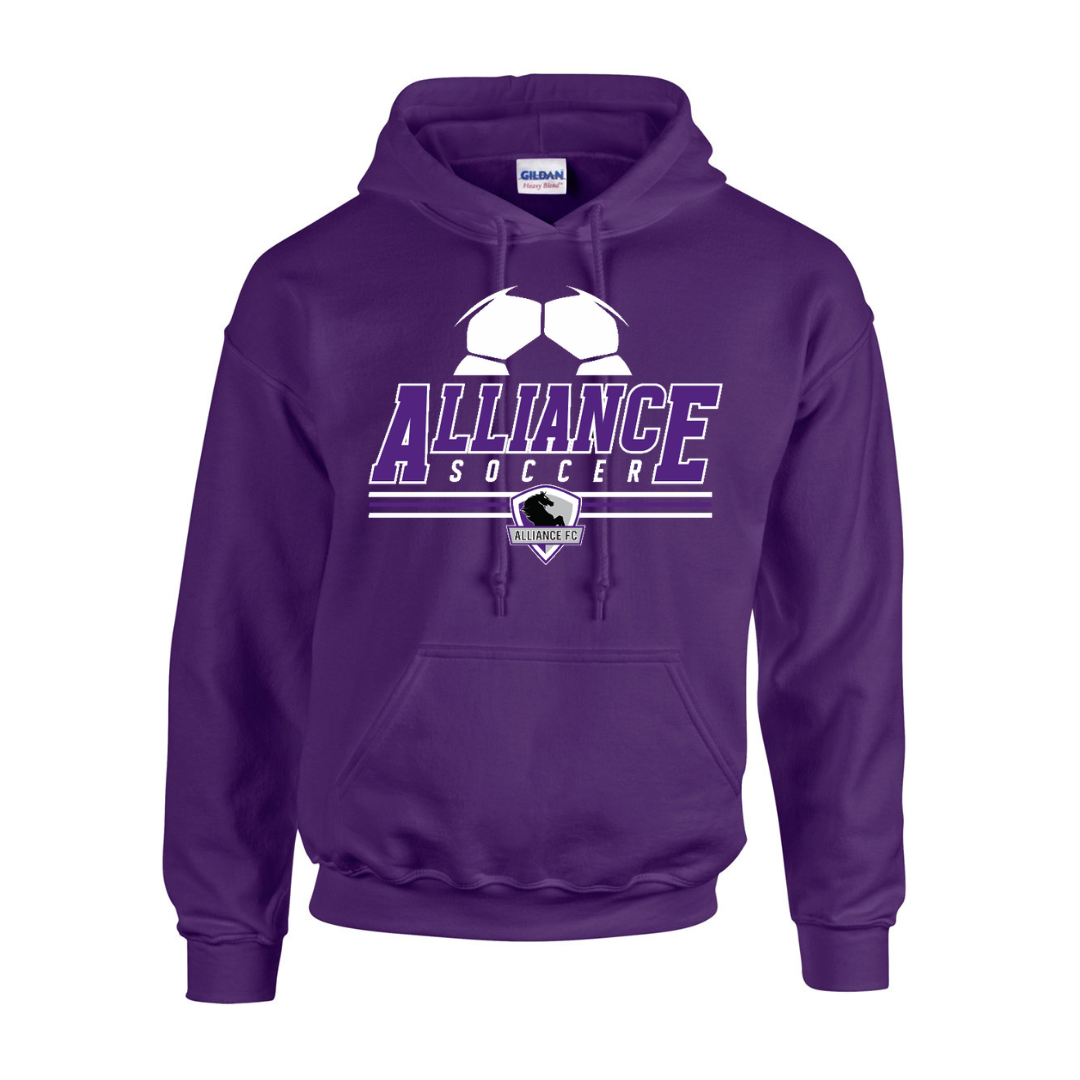 Cotton Hoodie - Soccer Ball Design