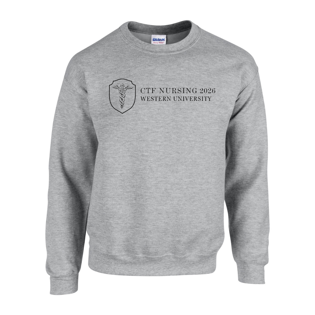 Cotton Crewneck - Full Front Logo