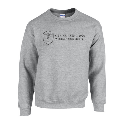 Cotton Crewneck - Full Front Logo