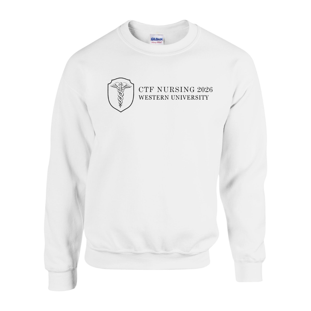 Cotton Crewneck - Full Front Logo