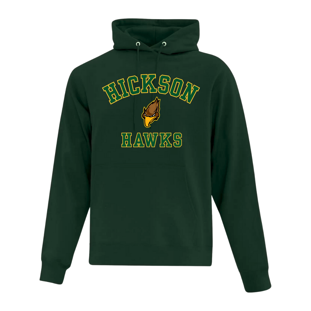 Cotton Hoodie - Hawks Logo - Youth