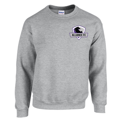 Cotton Crewneck - Left Chest Logo