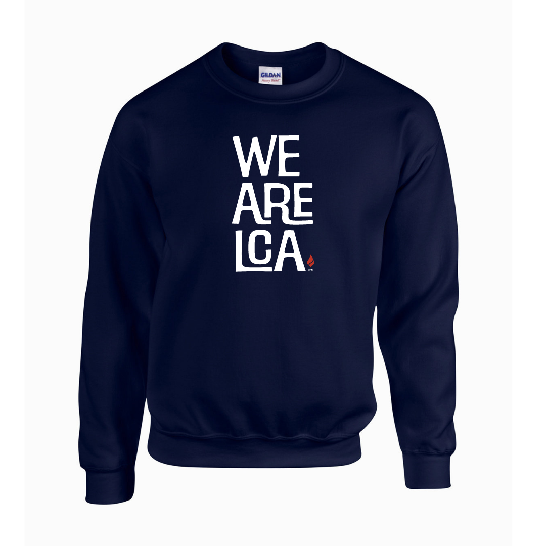 Fleece Crewneck - WE ARE LCA