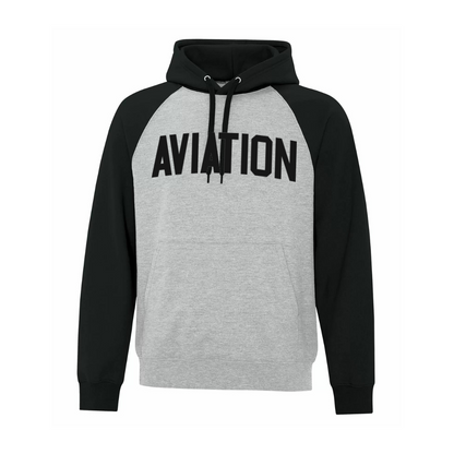 Cotton Fleece 2-Tone Hoodie