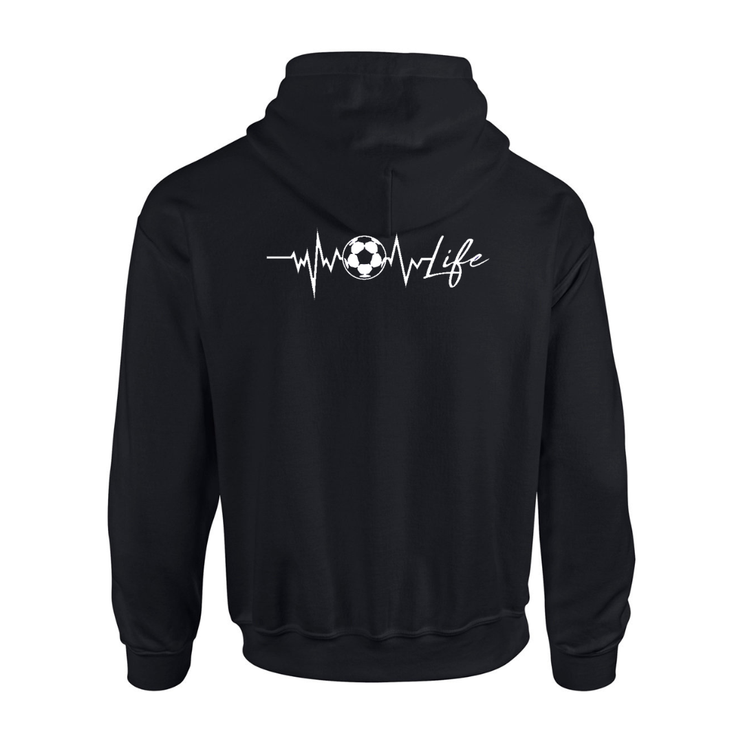 Cotton Hoodie - Soccer Ball Design