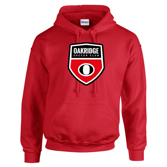 Cotton Fleece Hoodie - Shield Logo - Youth