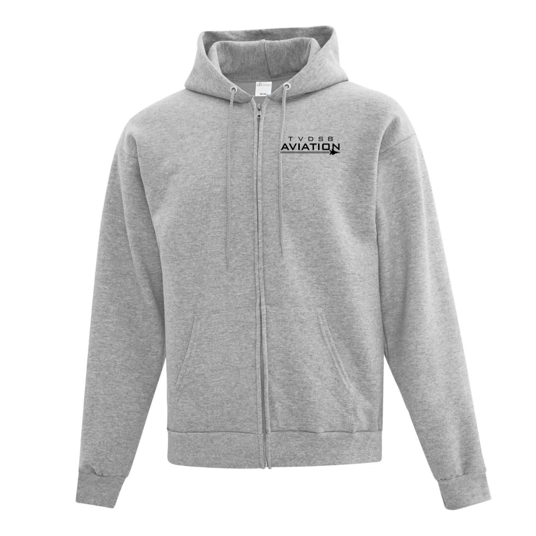 Cotton Fleece Full Zip Hoodie