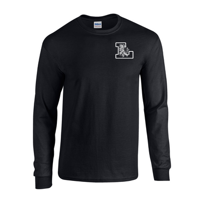 Cotton Longsleeve - Chest Logo - Youth