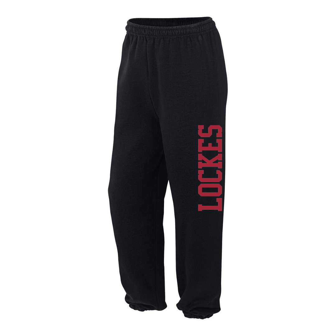 Fleece Jogger - Lockes Text - Youth