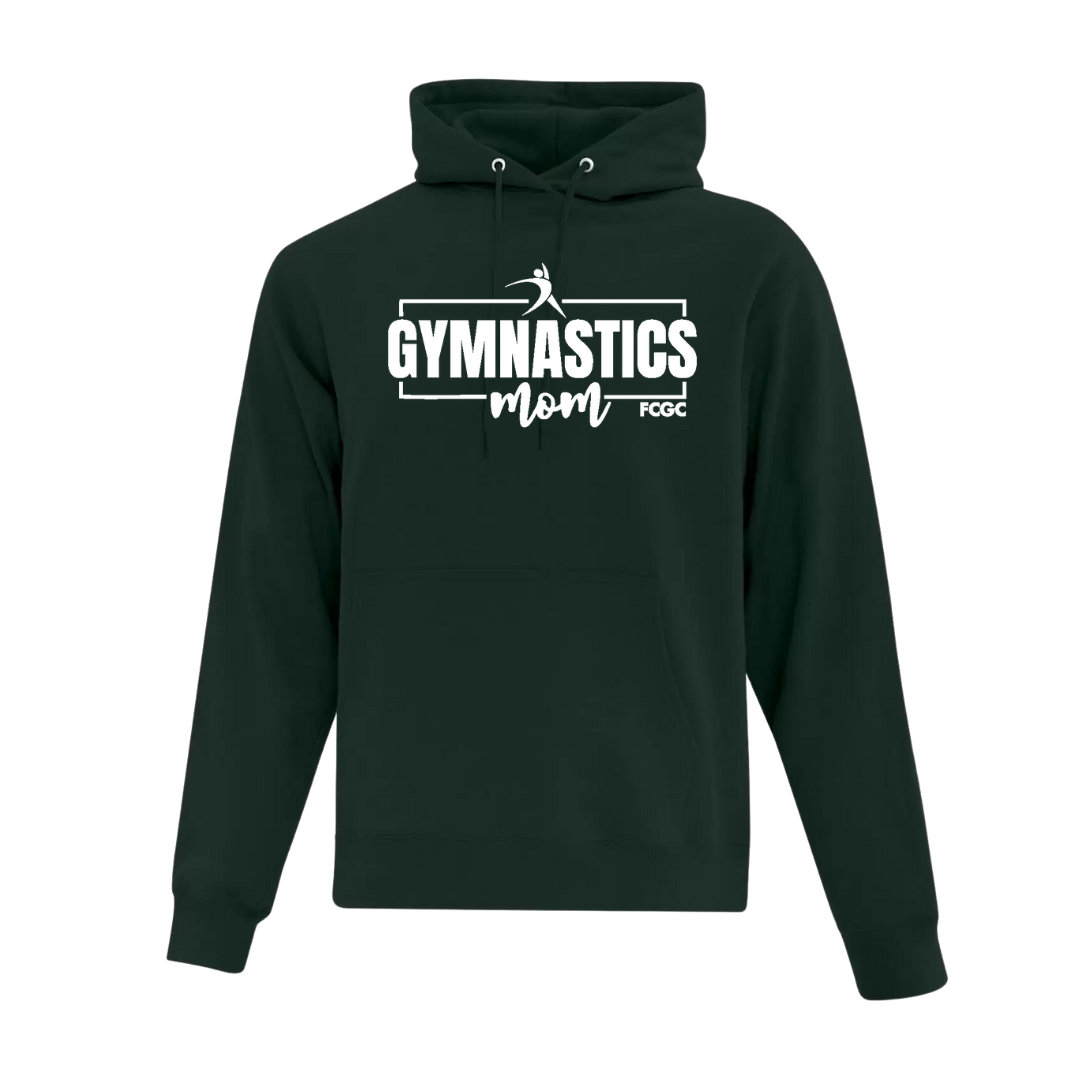 Cotton Fleece Hoodie - Gymnastics Mom/Dad