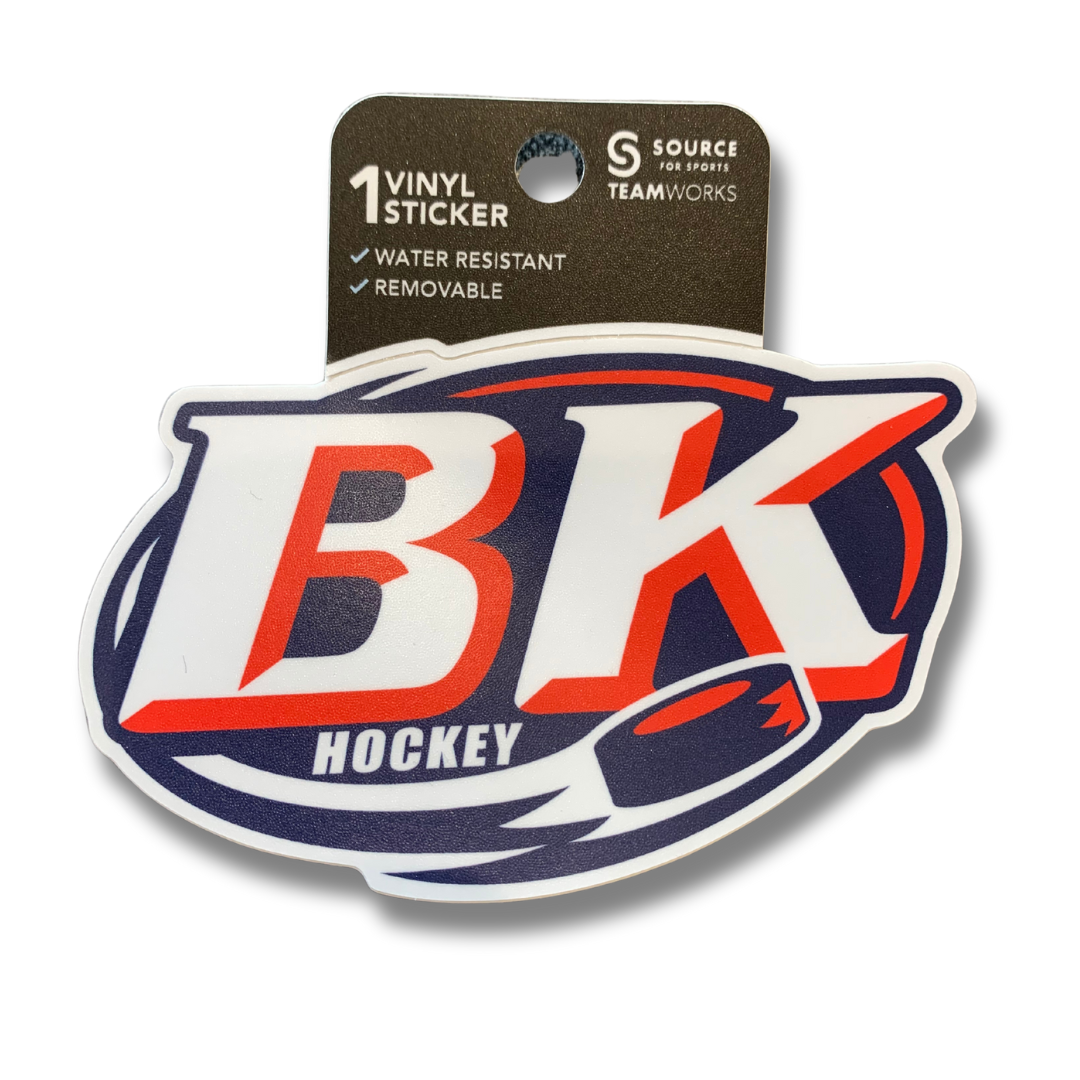 BK Hockey Sticker