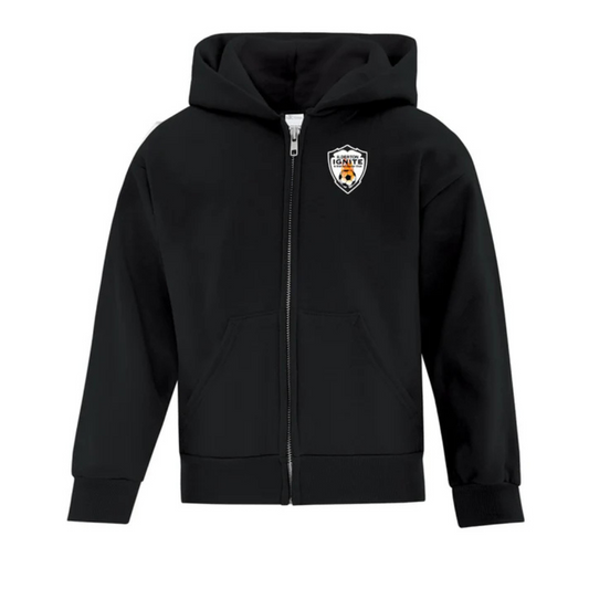 Cotton Fleece Full Zip - Youth