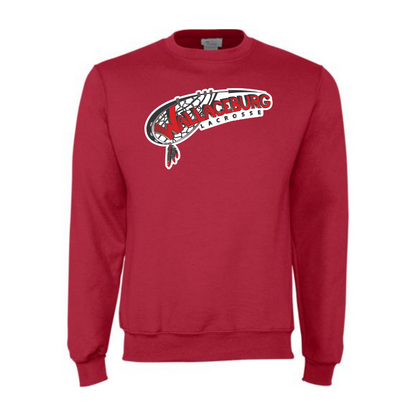 Cotton Fleece Crewneck - Text Logo