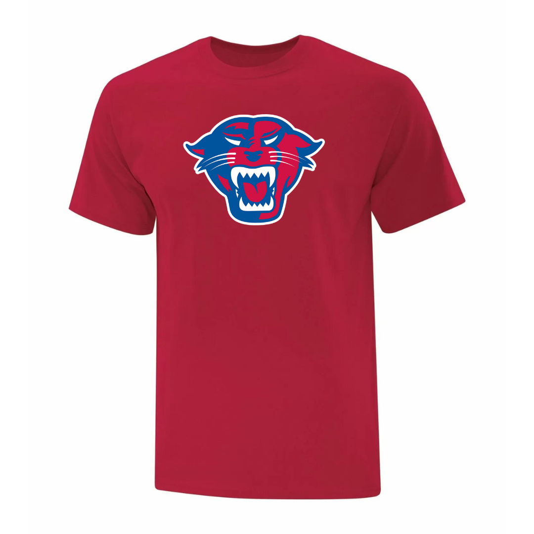 Cotton Short Sleeve Shirt - Panther Logo