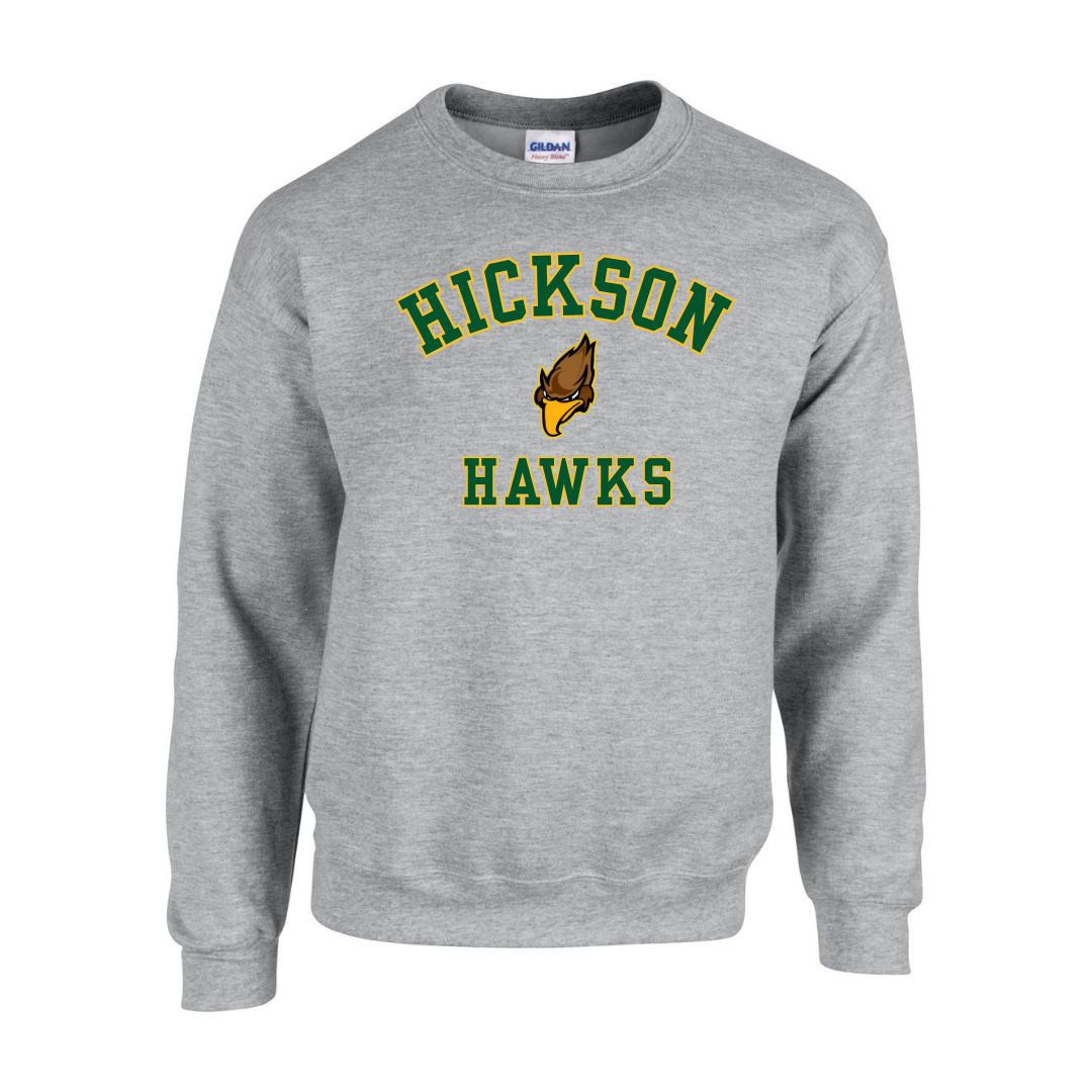 Cotton Crewneck - Hawks Logo