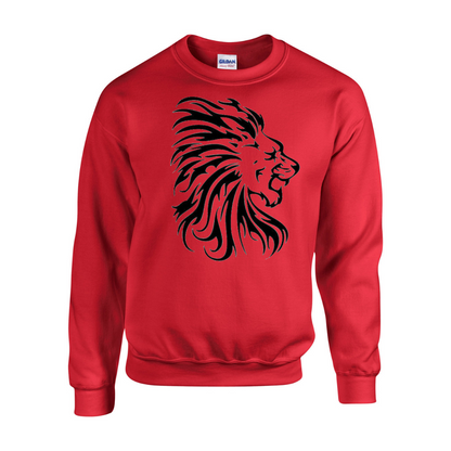 Fleece Crewneck - Front Logo - Youth