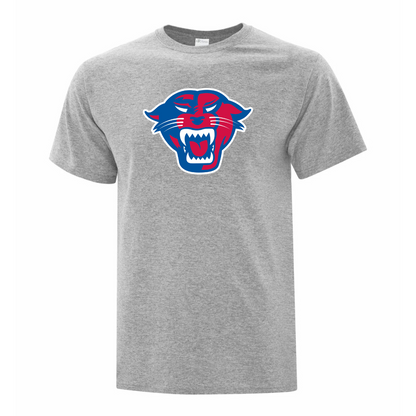 Cotton Short Sleeve Shirt - Panther Logo