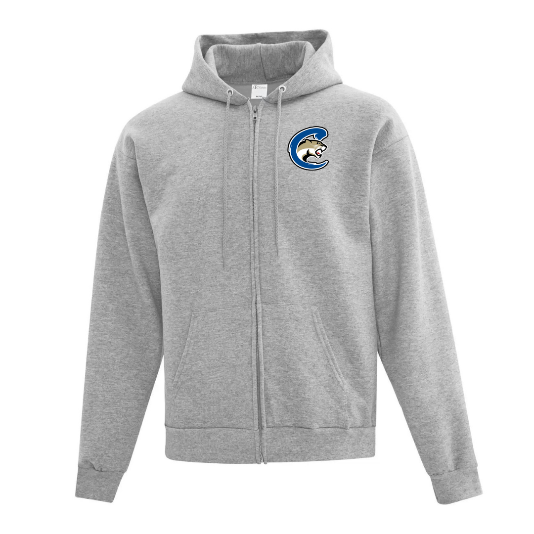 Cotton Fleece Full Zip Hoodie