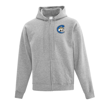 Cotton Fleece Full Zip Hoodie