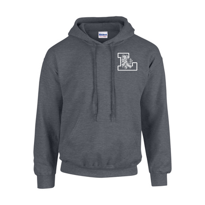 Fleece Hoodie - Chest Logo - Youth