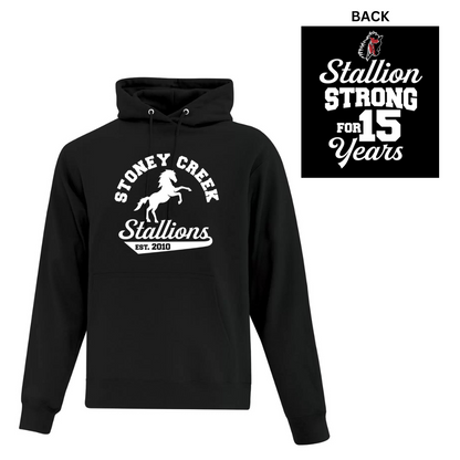 Fleece Hoodie - Anniversary Logo - Youth