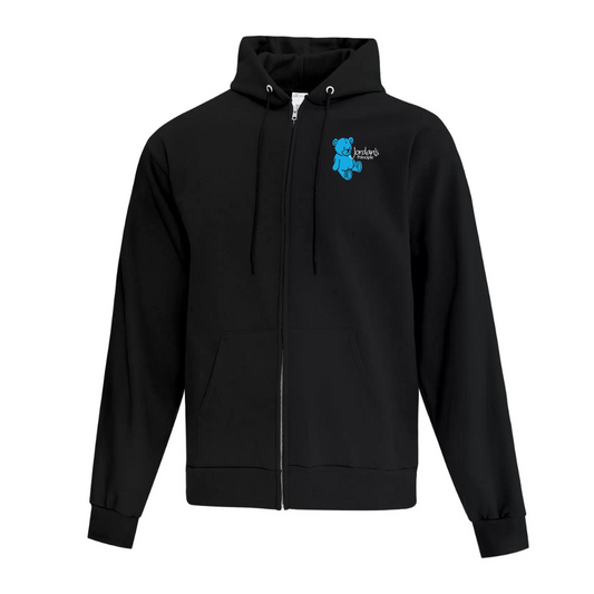 Cotton Full Zip Hoodie - Jordan's Principle Logo