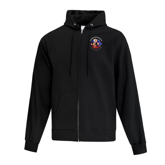 Cotton Full Zip Hoodie - Nshwaasnangong Logo