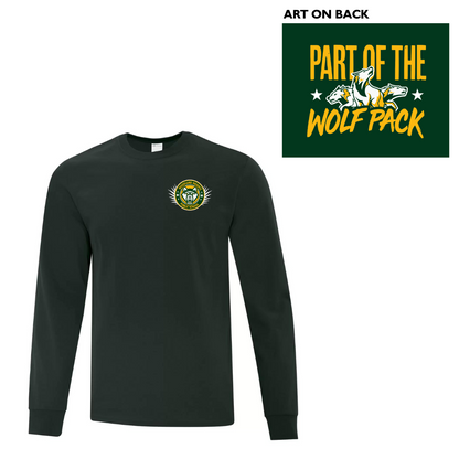 Cotton Long Sleeve - Wolfpack Logo