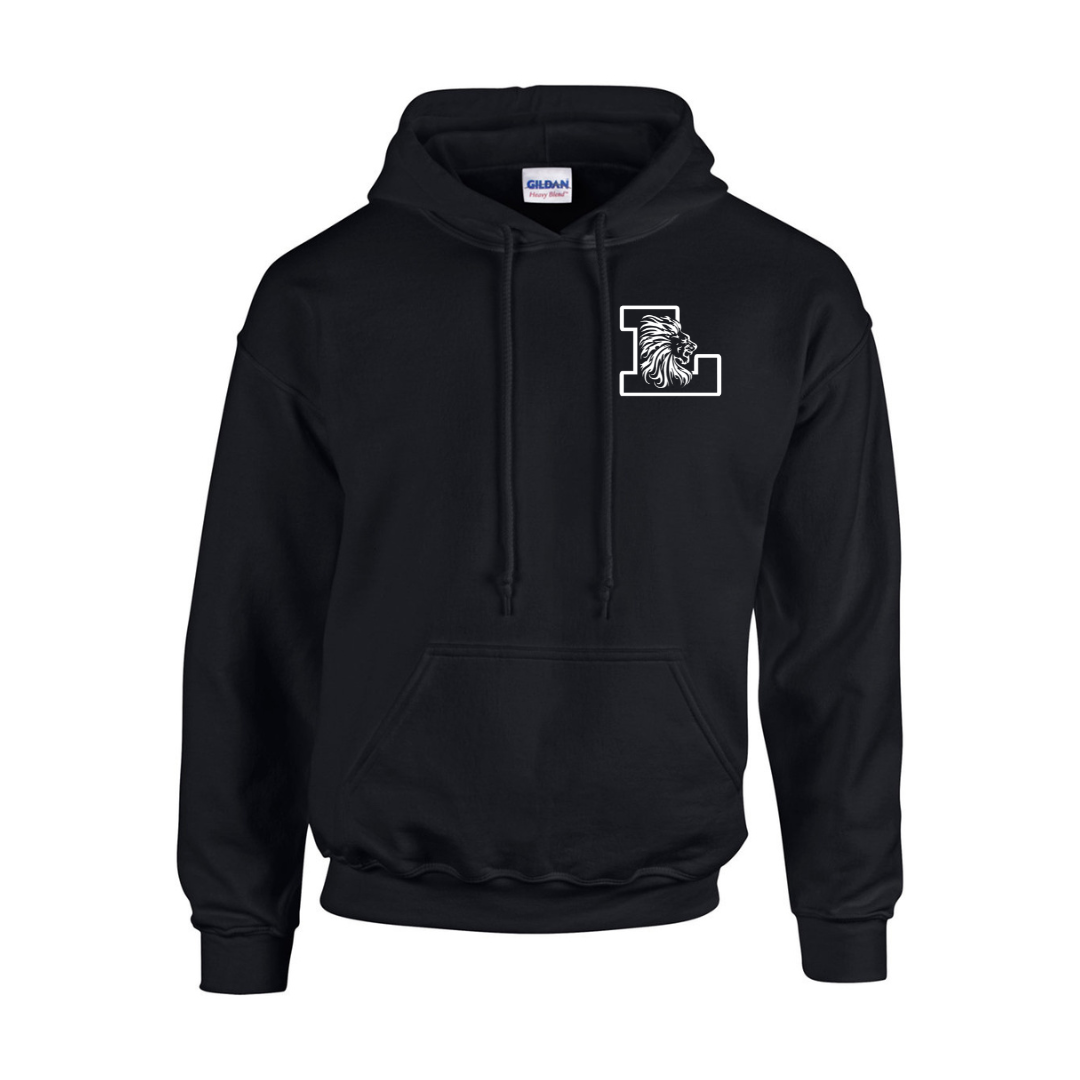 Fleece Hoodie - Chest Logo - Youth