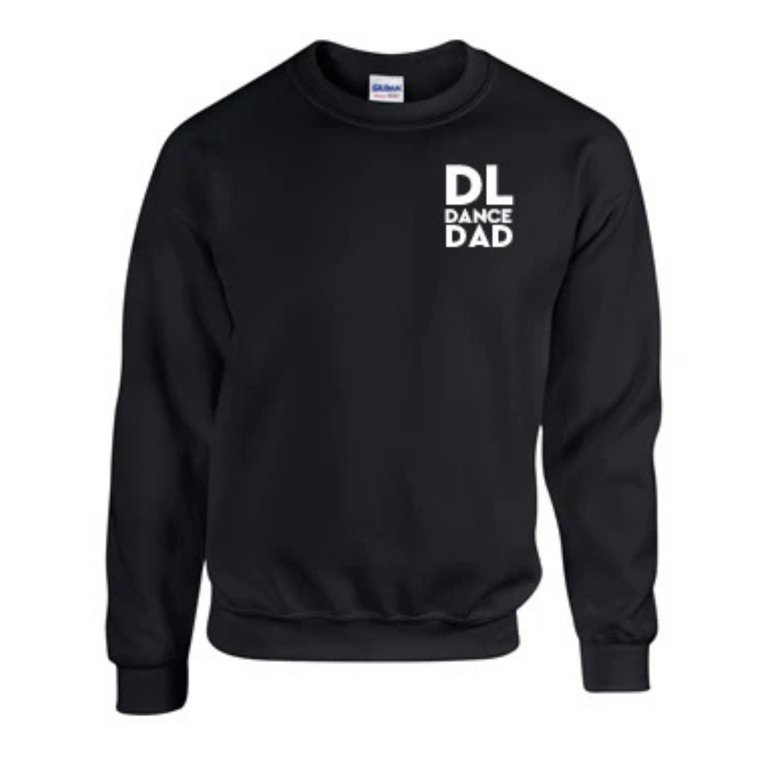 Gildan Fleece Crewneck - DL Mom/Dad