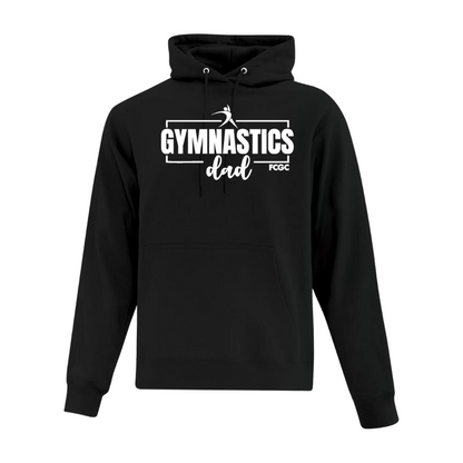 Cotton Fleece Hoodie - Gymnastics Mom/Dad