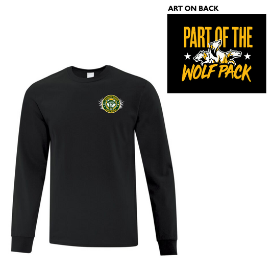 Cotton Long Sleeve - Wolfpack Logo