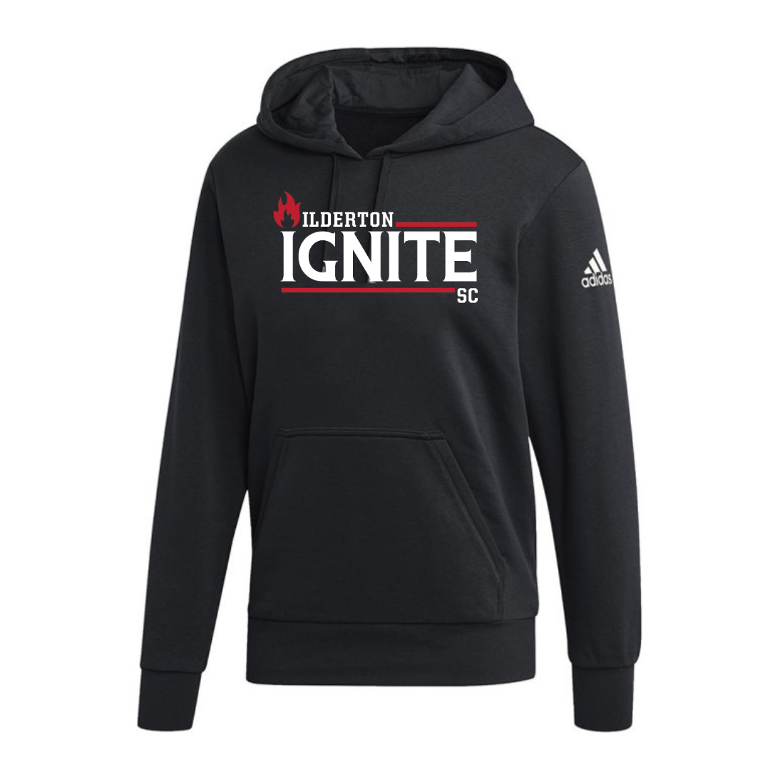 Cotton Fleece Hoodie - Text Logo