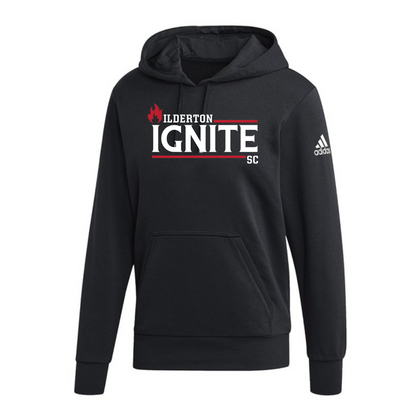 Cotton Fleece Hoodie - Text Logo