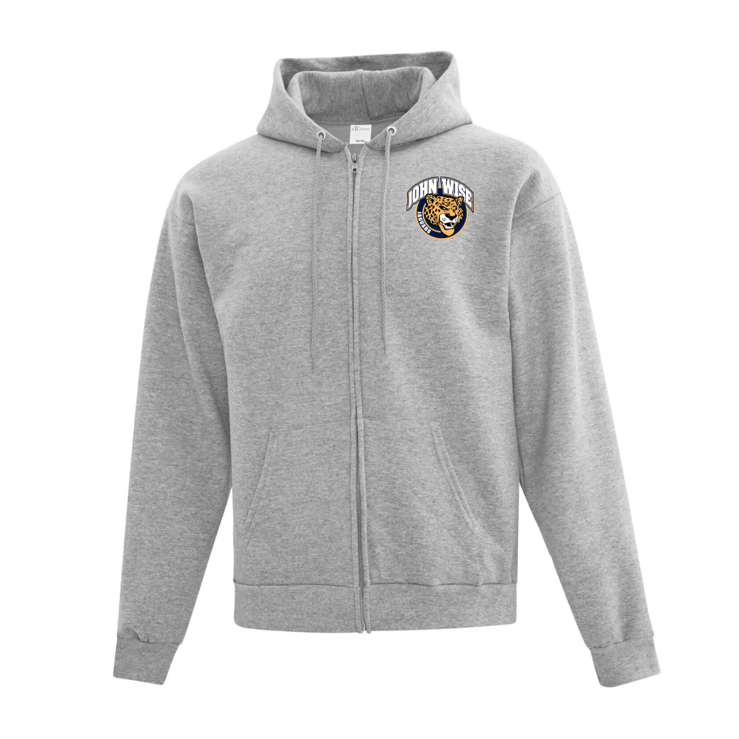 Cotton Fleece Full Zip - Youth