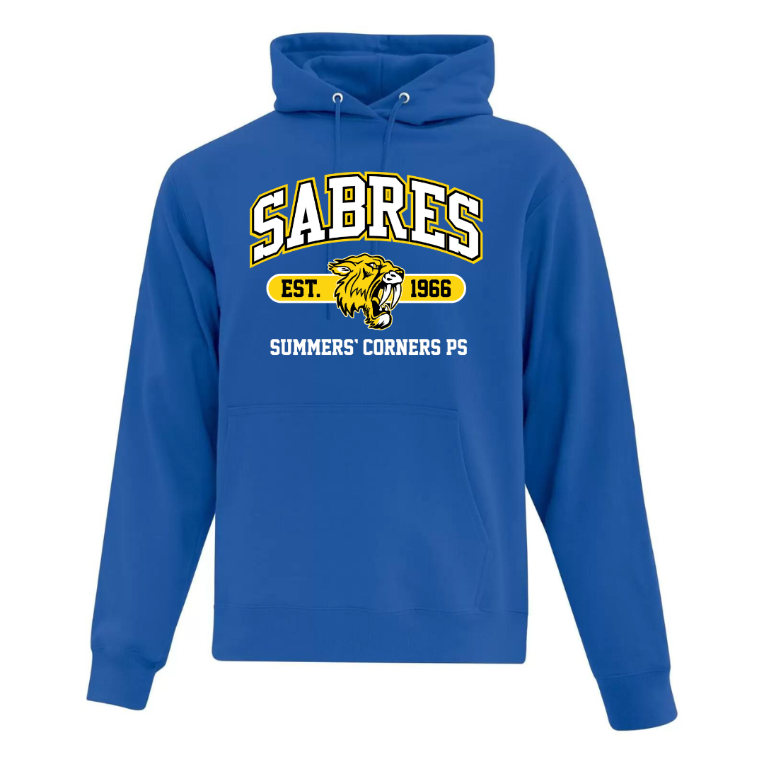 Cotton Fleece Hoodie - Youth - Varsity Logo