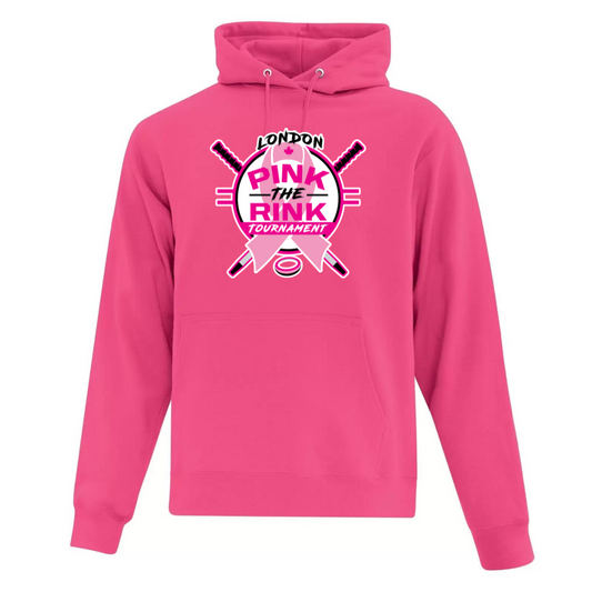 Ringette Pink The Rink Hoodie - Youth