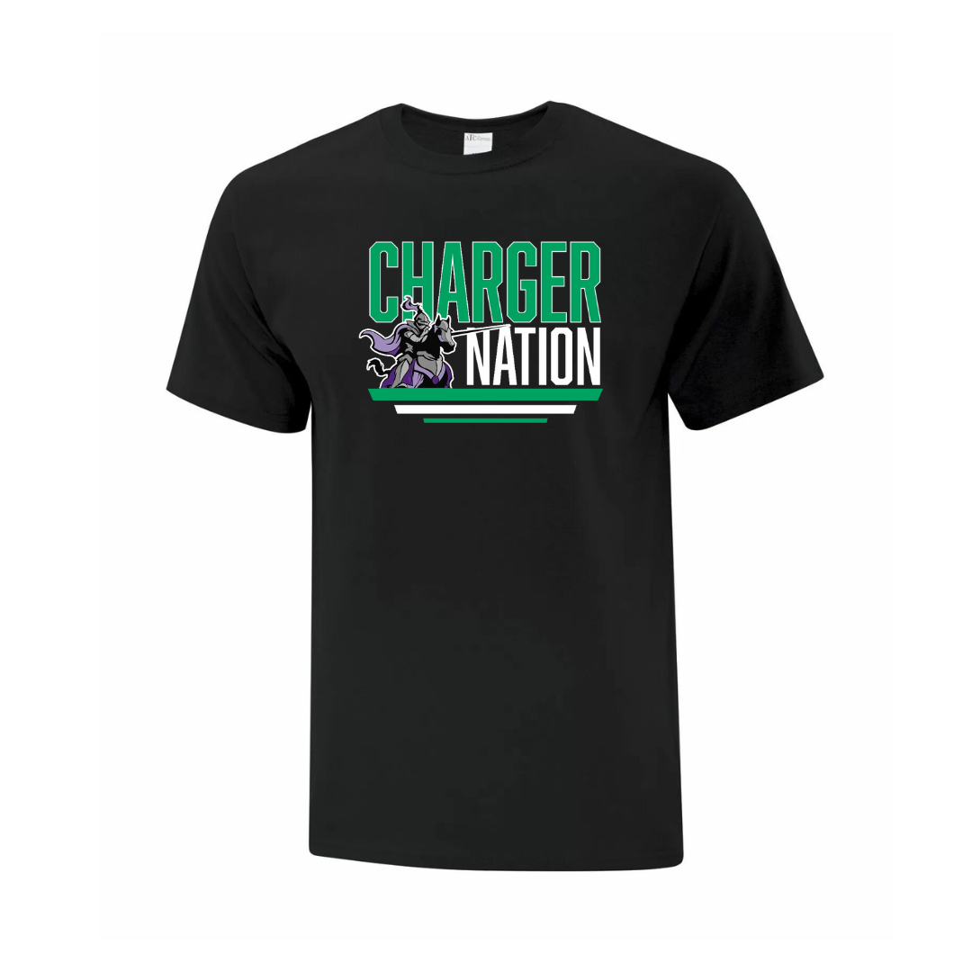 Cotton Tee - Charger Nation - Youth