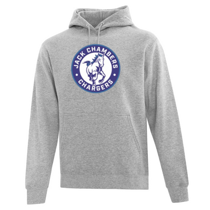 Cotton Fleece Hoodie - Circle Logo