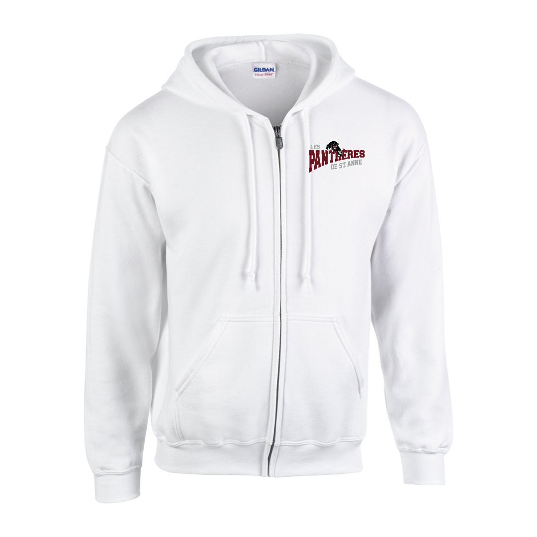 Cotton Full Zip Fleece Hoodie