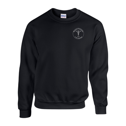 Cotton Crewneck - Left Chest Logo