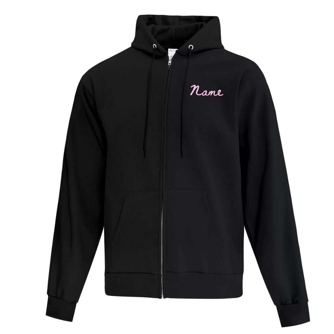 Full Zip Hoodie - Back Logo - Youth