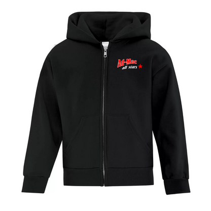 Cotton Fleece Full Zip - Youth