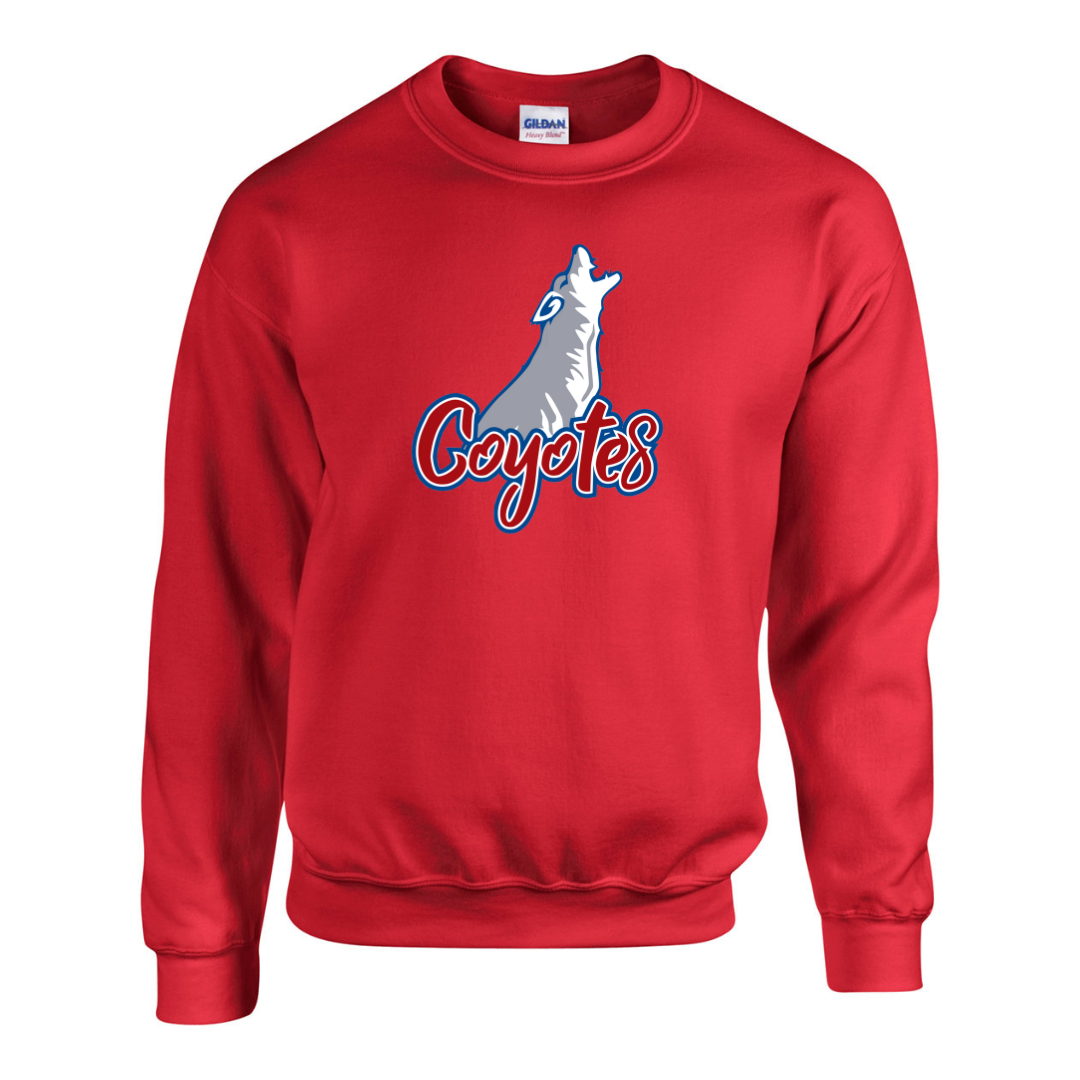 Cotton Fleece Crew Neck - Coyotes