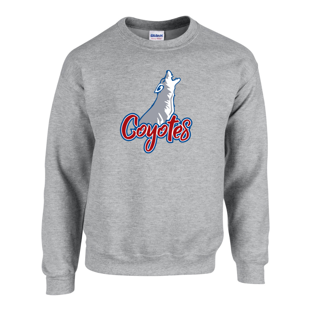 Cotton Fleece Crew Neck - Coyotes