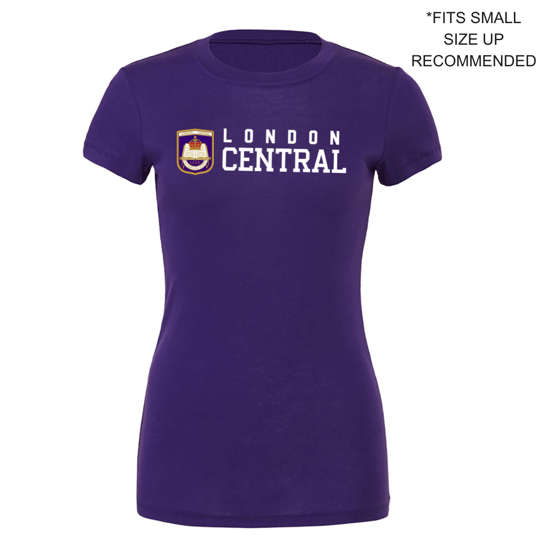 Cotton Tee - Womens - Crest Logo