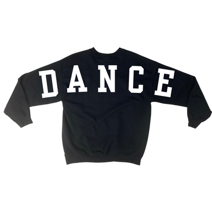 Fleece Crewneck - D-A-N-C-E - Youth