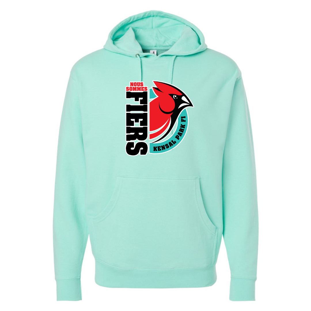 Cotton Fleece Hoodie - Fiers Logo